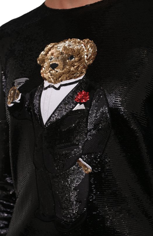 Платье с пайетками Ralph Lauren Чёрный, фото 5