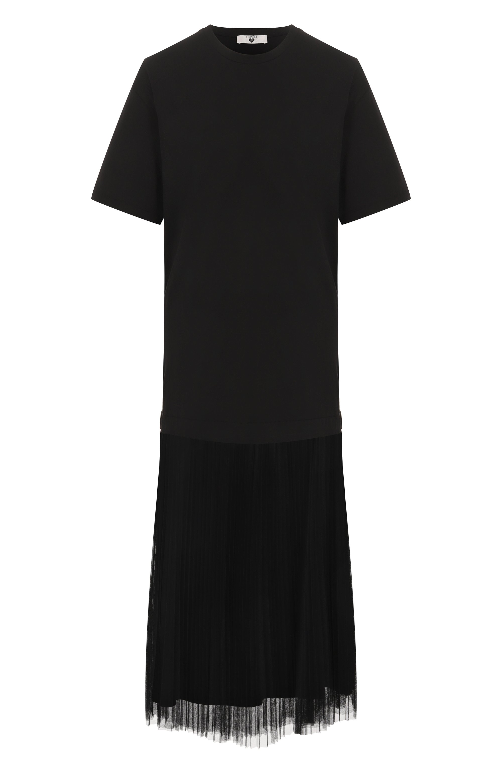 Хлопковое платье TWINSET, арт. 251LL23CC, фото 1