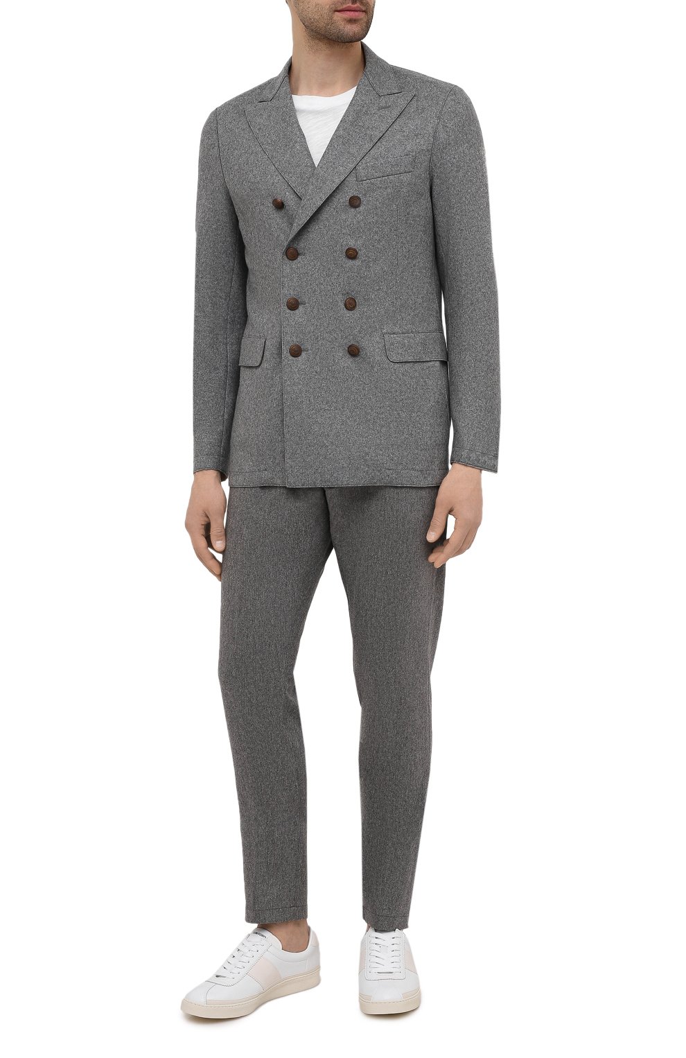 Брюки из шерсти и кашемира ELEVENTY PLATINUM, арт. D75PANB21 TES0D037, фото 2