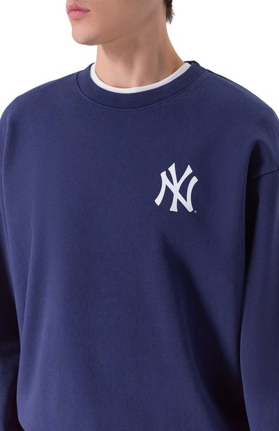 Хлопковый свитшот sporty & rich x '47 & the new york yankees SPORTY AND RICH, арт. ST071623631BL106, фото 5