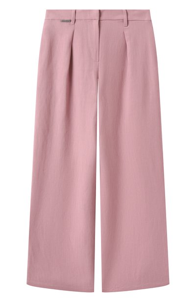 Брюки из вискозы и льна BRUNELLO CUCINELLI, арт. BH126P214C