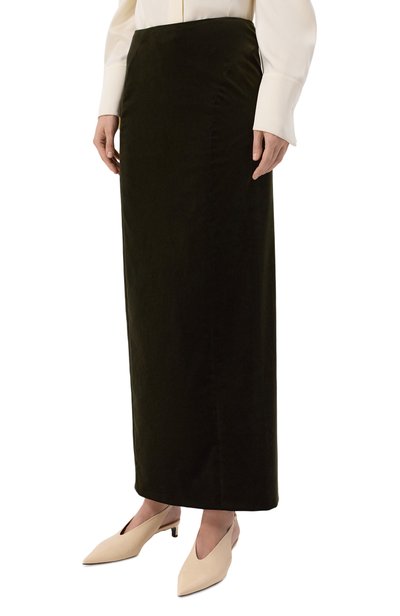 Хлопковая юбка JIL SANDER, арт. J02MA0396/J45370, фото 3