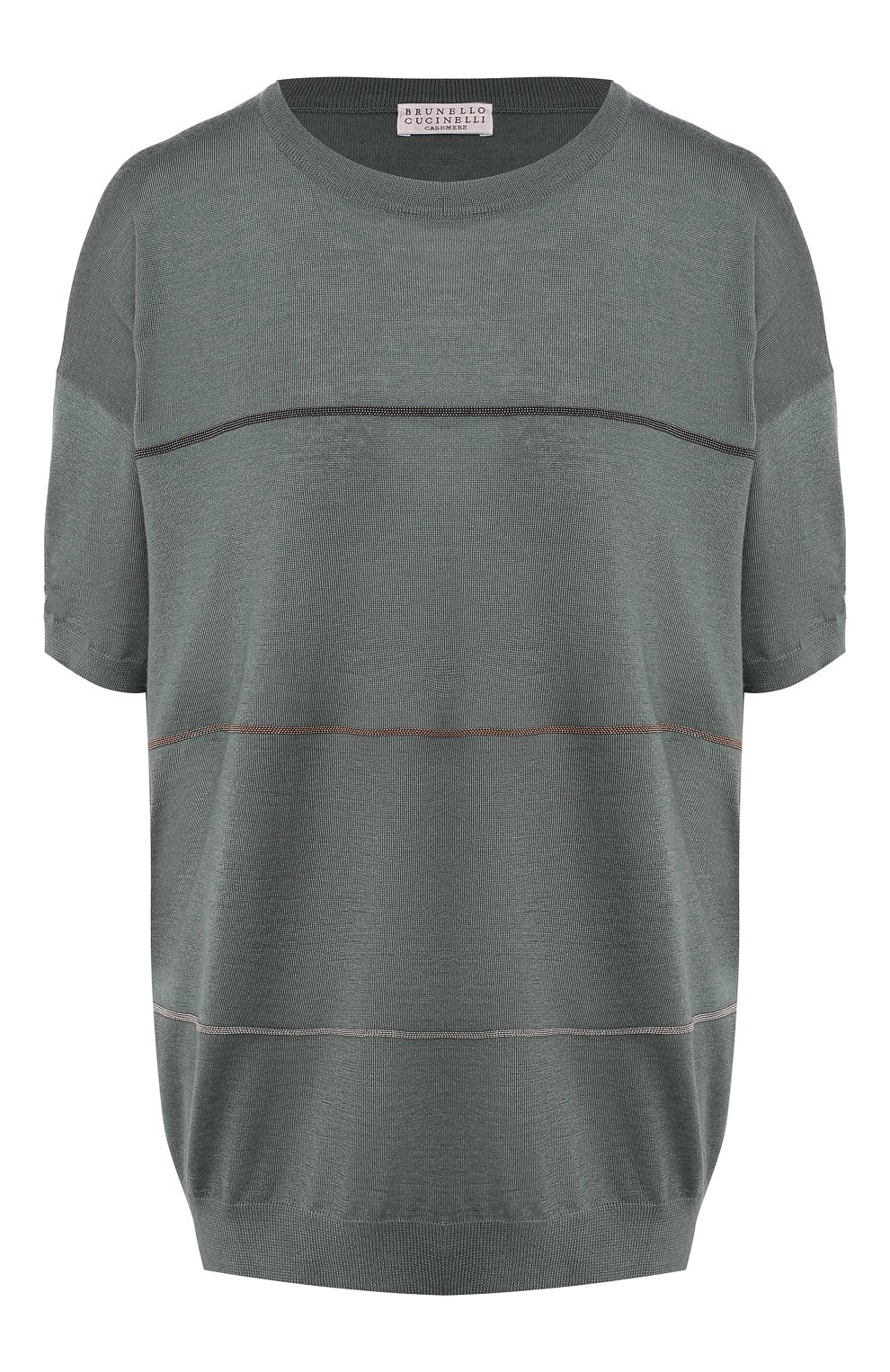 Топ из смеси кашемира и шелка BRUNELLO CUCINELLI, арт. M13861220, фото 1