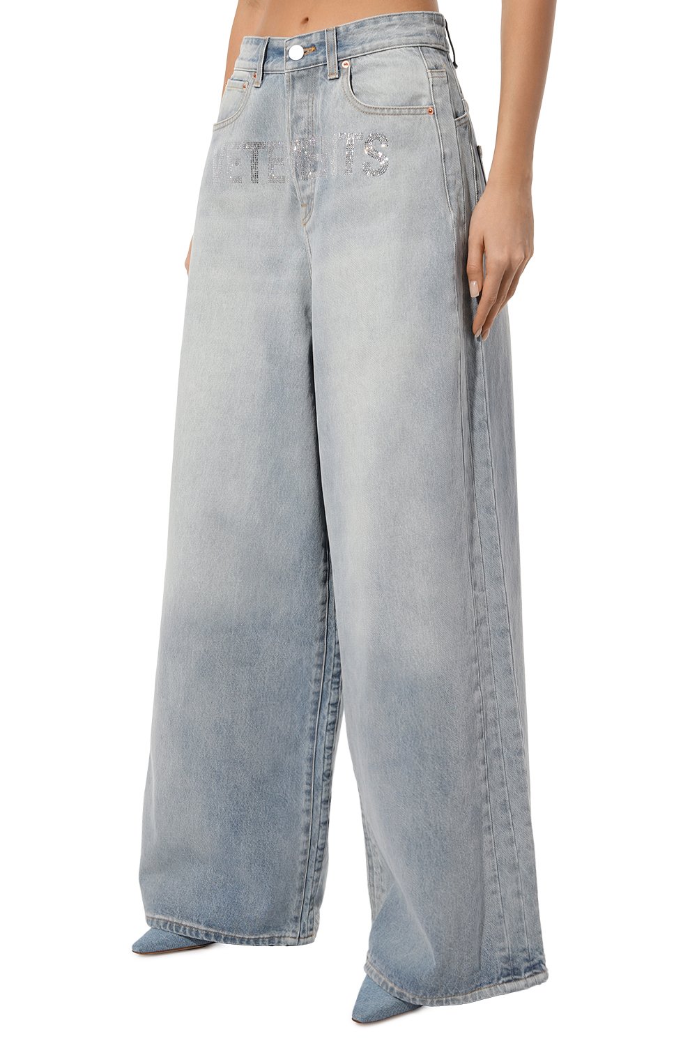 Джинсы VETEMENTS, арт. UA65PB890N/2800 DENIM, фото 3