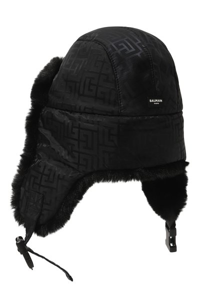 Шапка-ушанка BALMAIN, арт. YF2XB006MB97, фото 3