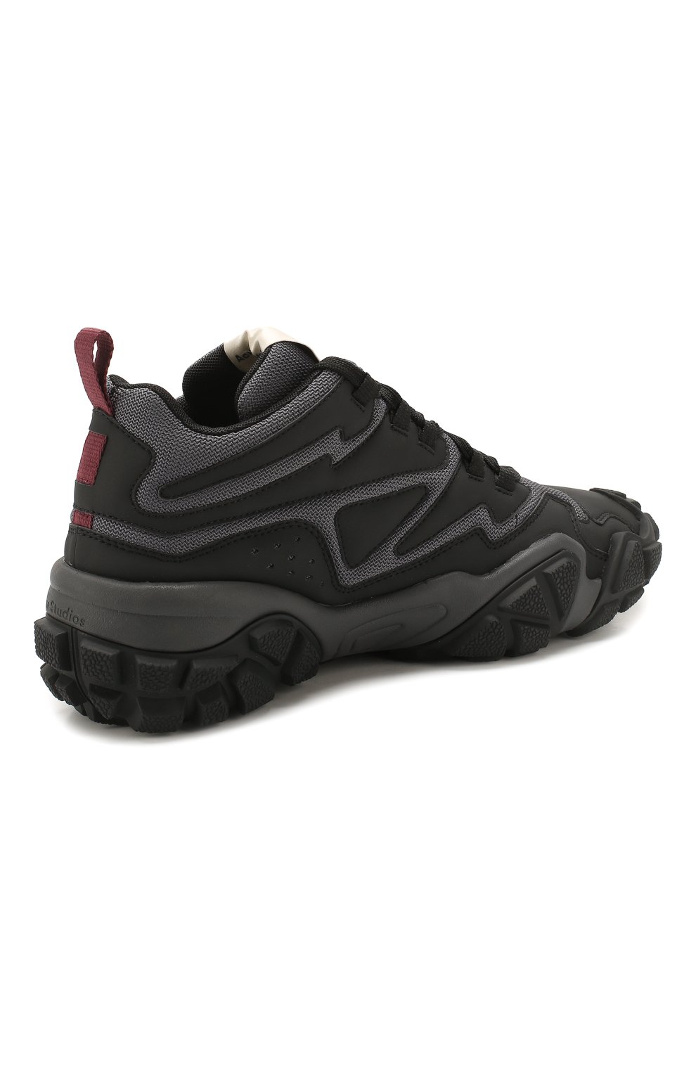 Комбинированные кроссовки bolster bensen ACNE STUDIOS, арт. BD0099, фото 4