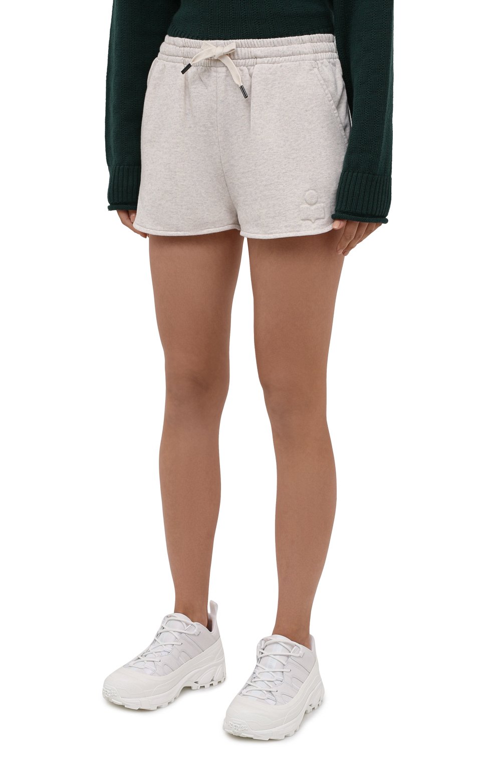 Хлопковые шорты ISABEL MARANT ETOILE, арт. SH0404-21A059E/MIFIKIA, фото 3