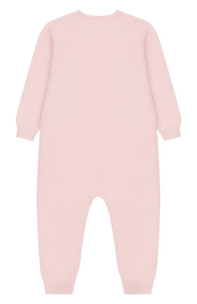 Комбинезон из шерсти и кашемира BABY T светло-розового цвета по цене 11900 руб., арт. 19AI141TB/18M-2A, фото 2 Комбинезон из шерсти и кашемира BABY T, арт. 19AI141TB/18M-2A, фото 2