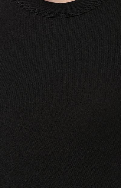 Хлопковый топ DRIES VAN NOTEN черного цвета по цене 8880 руб., арт. 201-11167-9619, фото 5 Хлопковый топ DRIES VAN NOTEN, арт. 201-11167-9619, фото 5