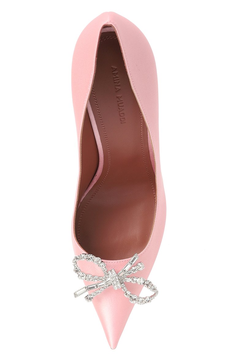 Текстильные туфли rosie 95 AMINA MUADDI, арт. R0SIE PUMP 95, фото 4