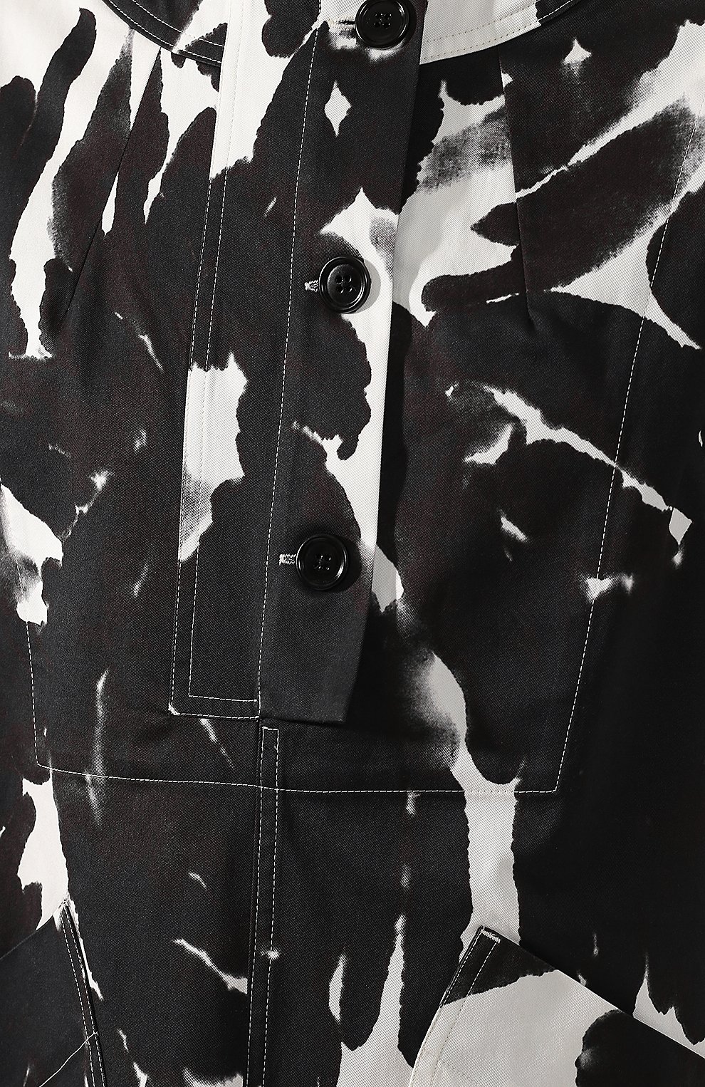 Хлопковое платье DRIES VAN NOTEN, арт. 191-11012-7101, фото 5
