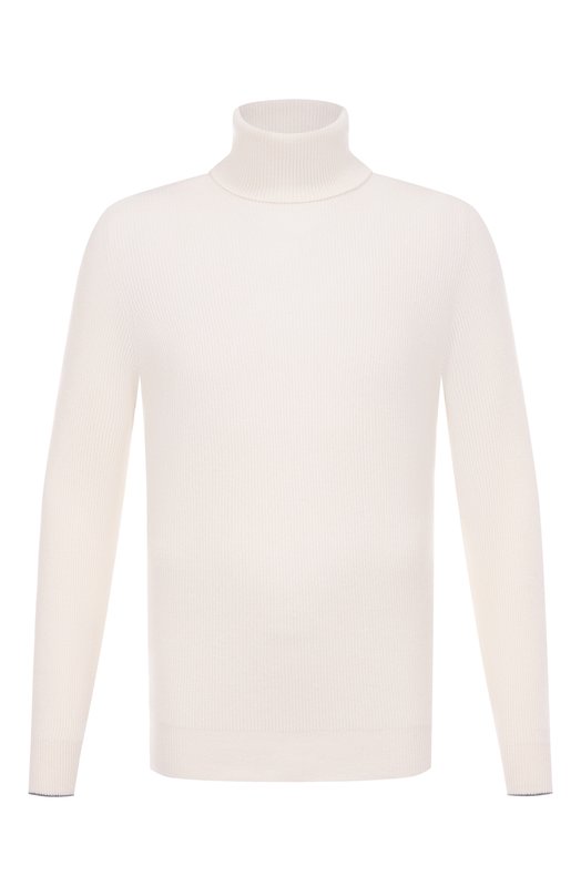Кашемировая водолазка Brunello Cucinelli M2229503 Кремовый M2229503