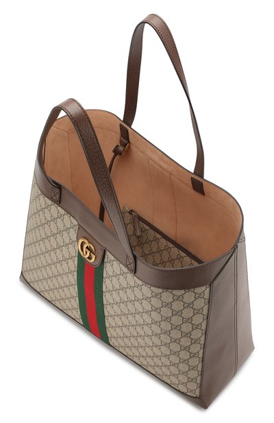 Текстильная сумка-шопер ophidia gg GUCCI, арт. 547947/9IK3T, фото 4