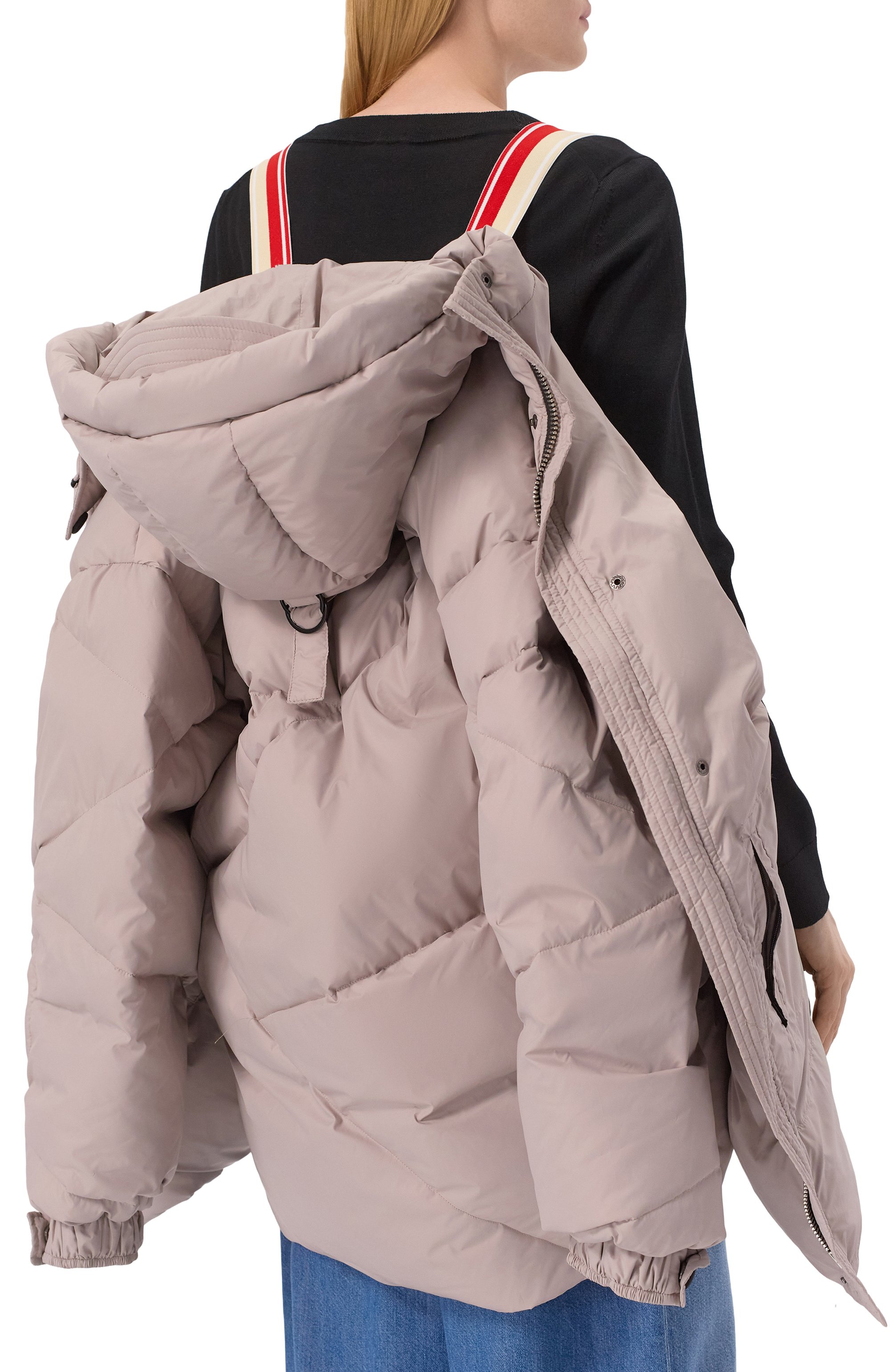 Пуховик ERMA бежевого цвета по цене 78650 руб., арт. FW0719, фото 8 Пуховик ERMA, арт. FW0719, фото 8