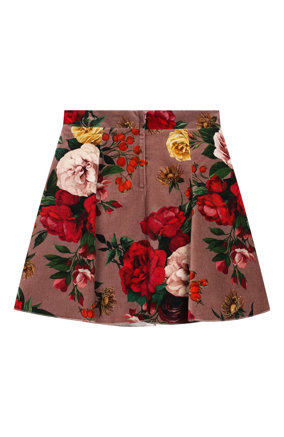 Хлопковая юбка DOLCE & GABBANA розового цвета по цене 23750 руб., арт. L53I38/FSWBS/8-14, фото 2 Хлопковая юбка DOLCE & GABBANA, арт. L53I38/FSWBS/8-14, фото 2