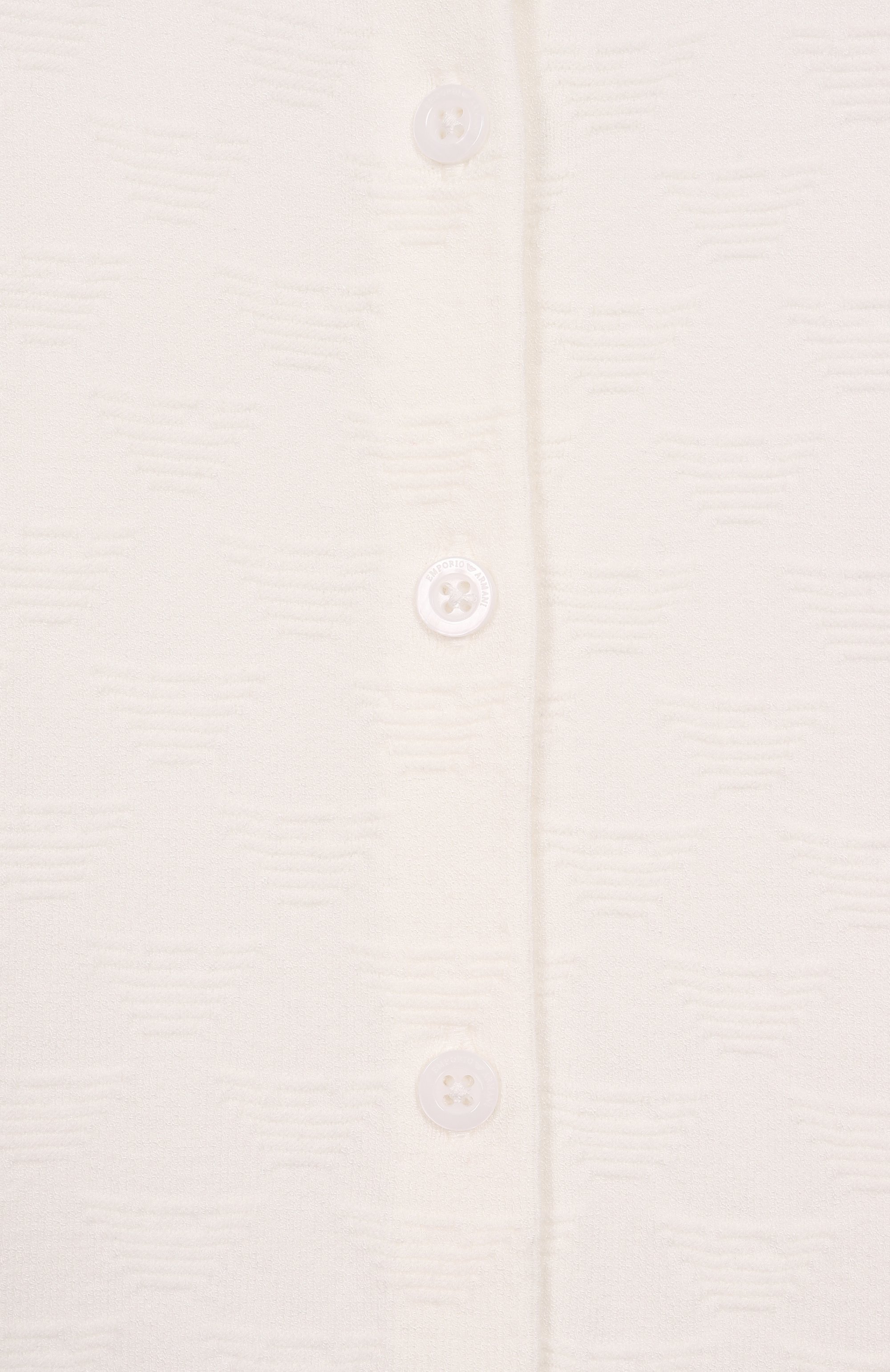 Кардиган из вискозы EMPORIO ARMANI молочного цвета по цене 17100 руб., арт. EG000180/AF14111, фото 3 Кардиган из вискозы EMPORIO ARMANI, арт. EG000180/AF14111, фото 3