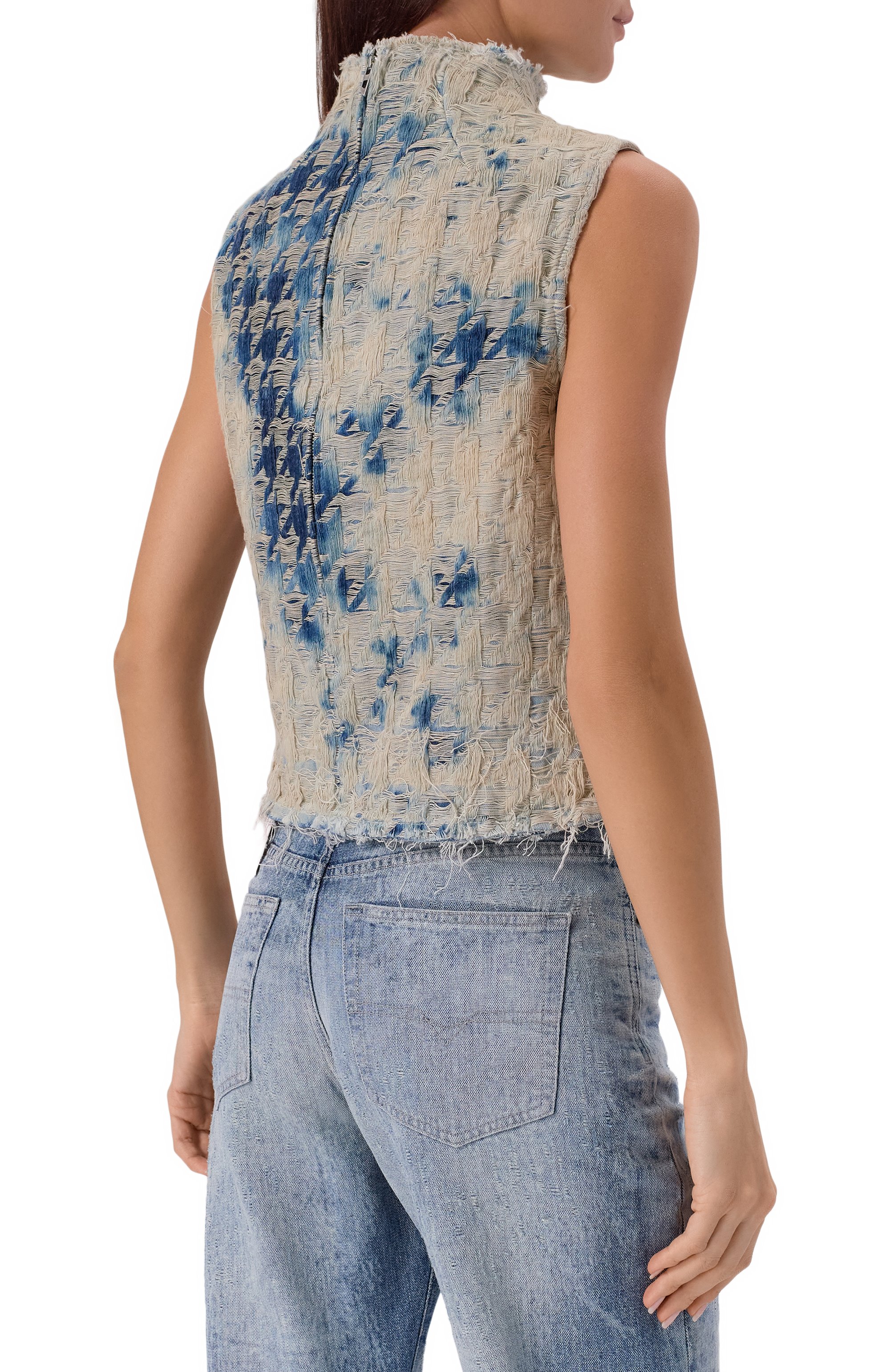 Джинсовый топ DIESEL, арт. A21508/0CEBI, фото 4