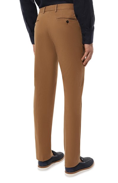 Хлопковые брюки ZEGNA, арт. UDI17A7/TR00, фото 4