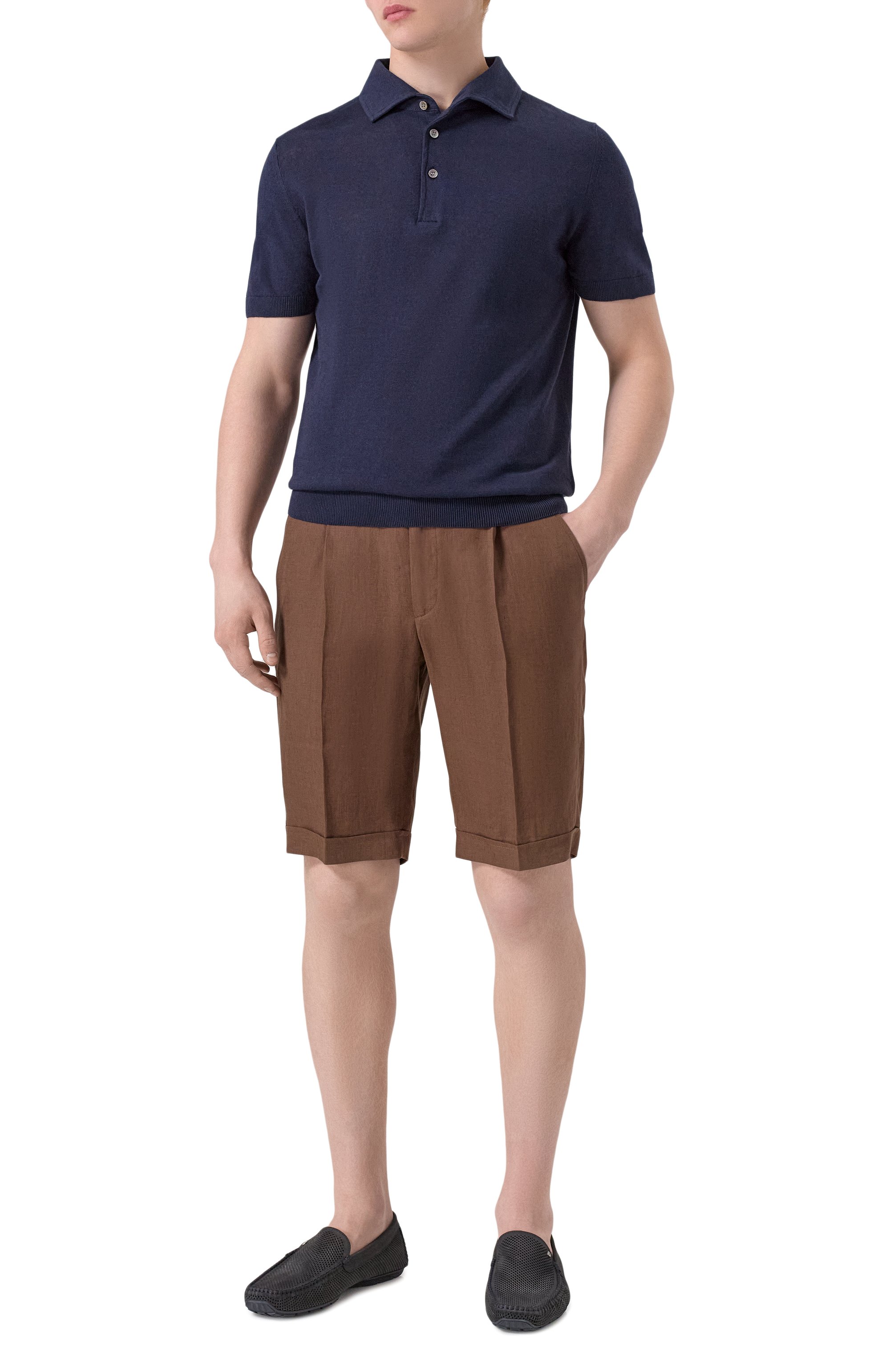 Поло изо льна и хлопка WINDSOR, арт. 13 LIND0-PC 10019668/30045485, фото 2