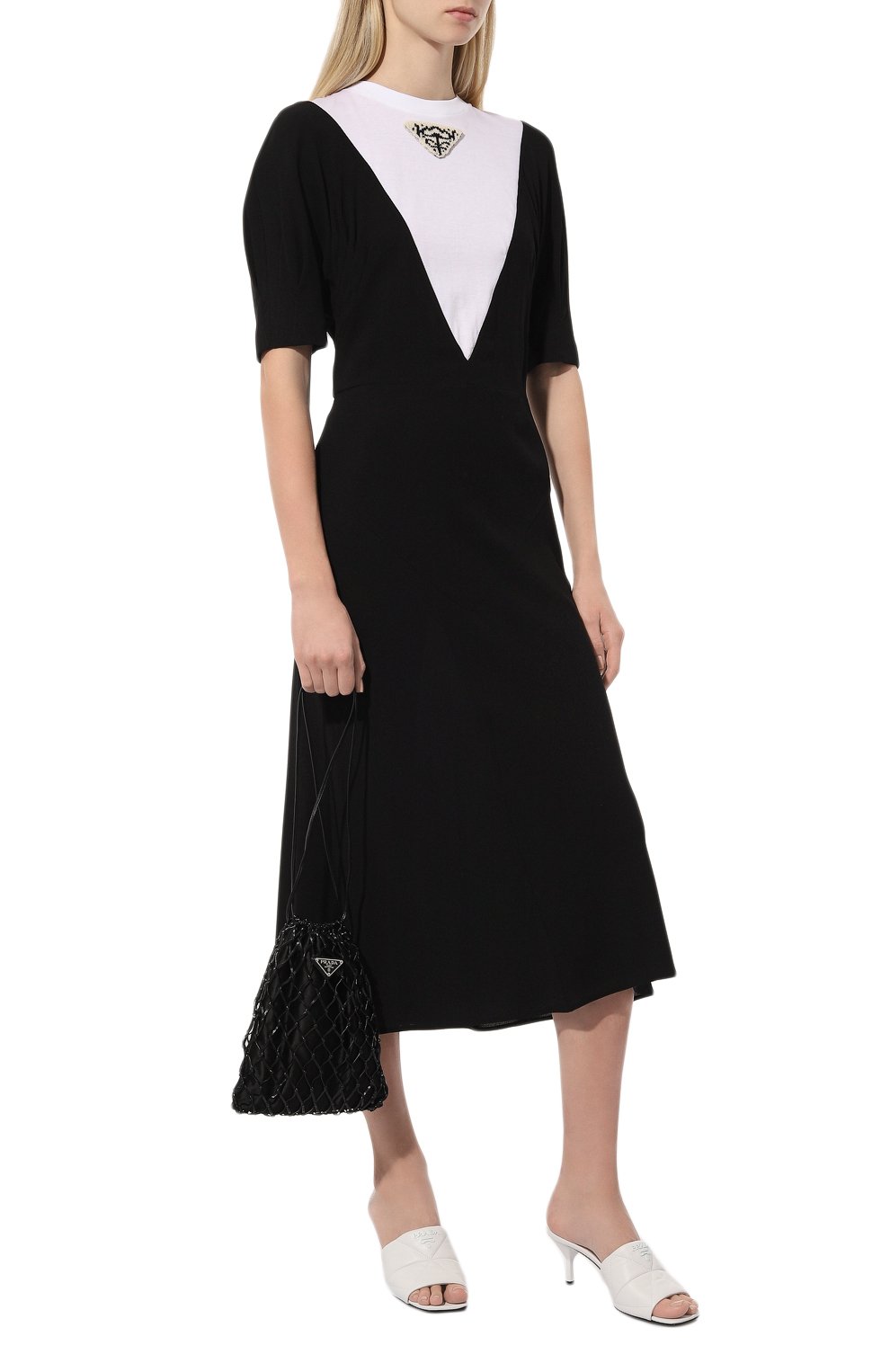 Платье из вискозы PRADA, арт. P3G18-1ZXA-F0967-212, фото 2