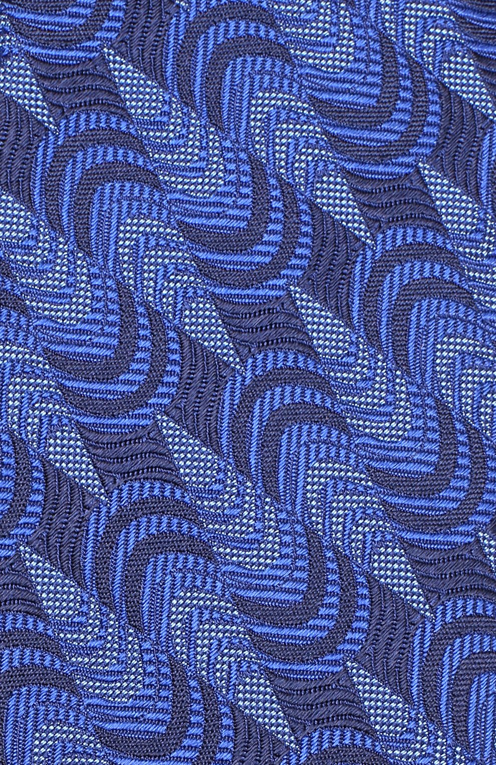 Шелковый галстук с узором TURNBULL & ASSER, арт. TIE002-BB231, фото 3