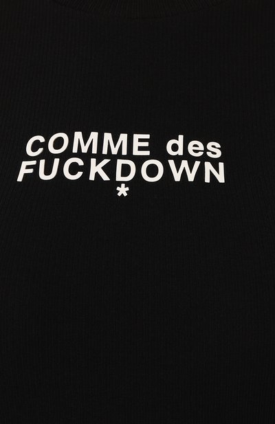 Хлопковая майка COMME DES FUCKDOWN, арт. CFABW00029, фото 5