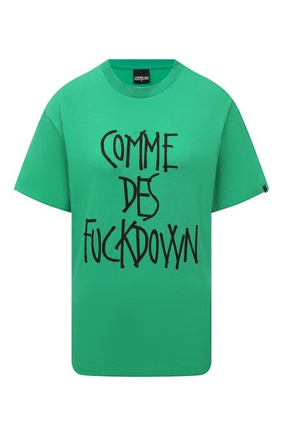 Женская хлопковая футболка COMME DES FUCKDOWN, арт. CDFD1558