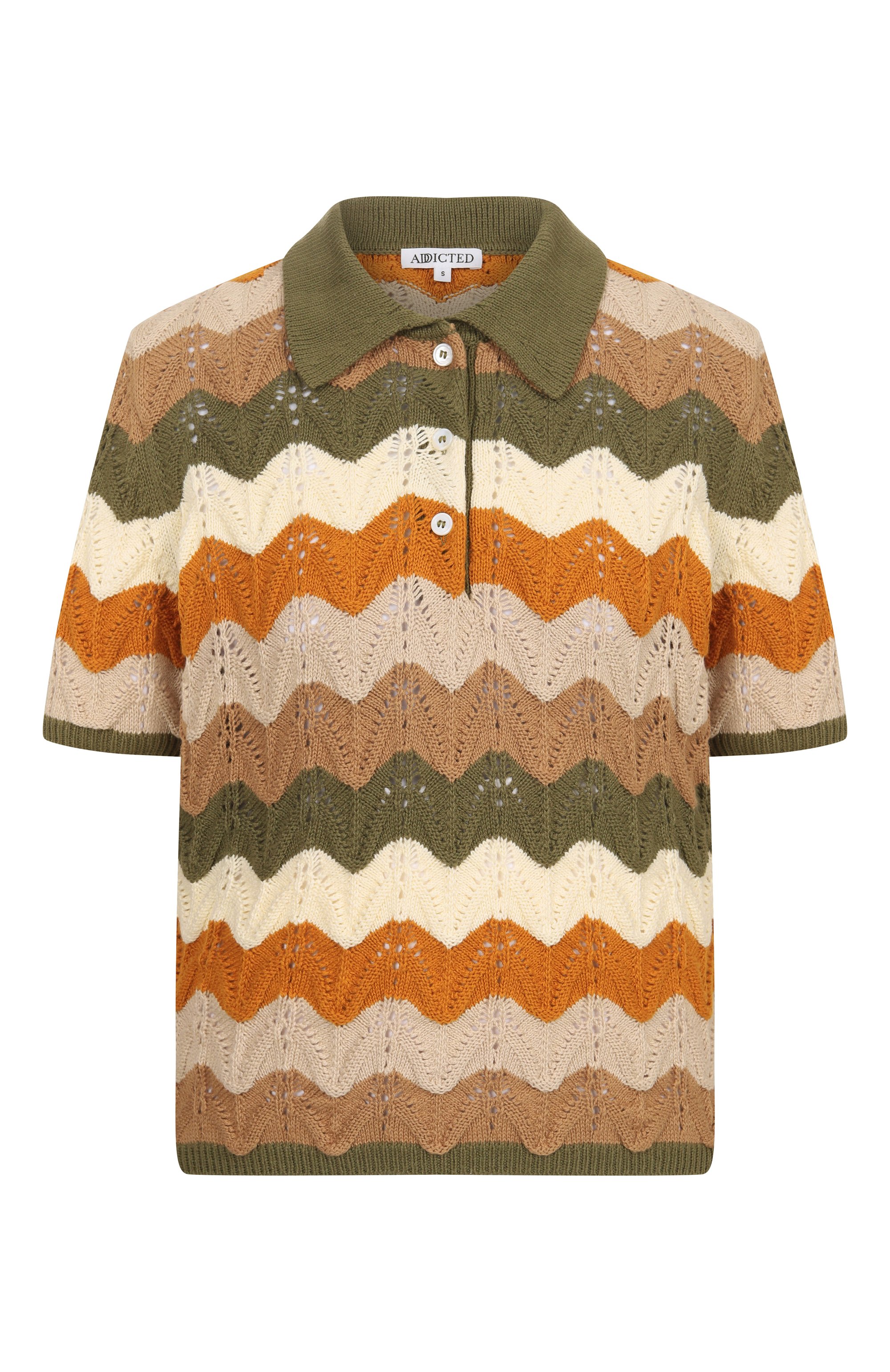 Хлопковое поло ADDICTED, арт. TS2504.2125-2143, фото 1