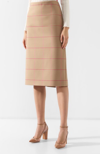 Юбка-миди в клетку MARNI, арт. G0MAP26U00/TN821, фото 3