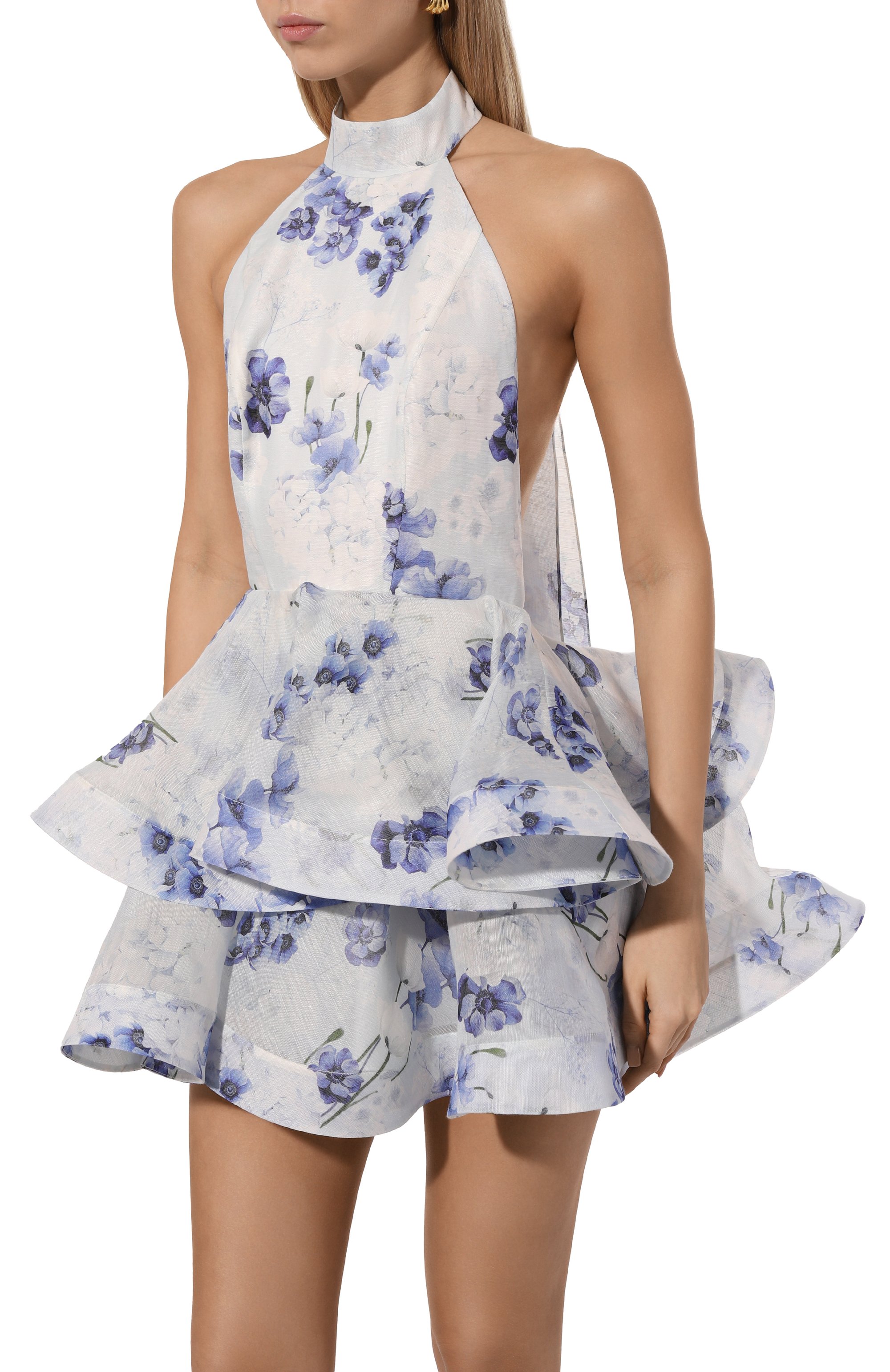 Платье изо льна и шелка YVON, арт. 0 140014, фото 3