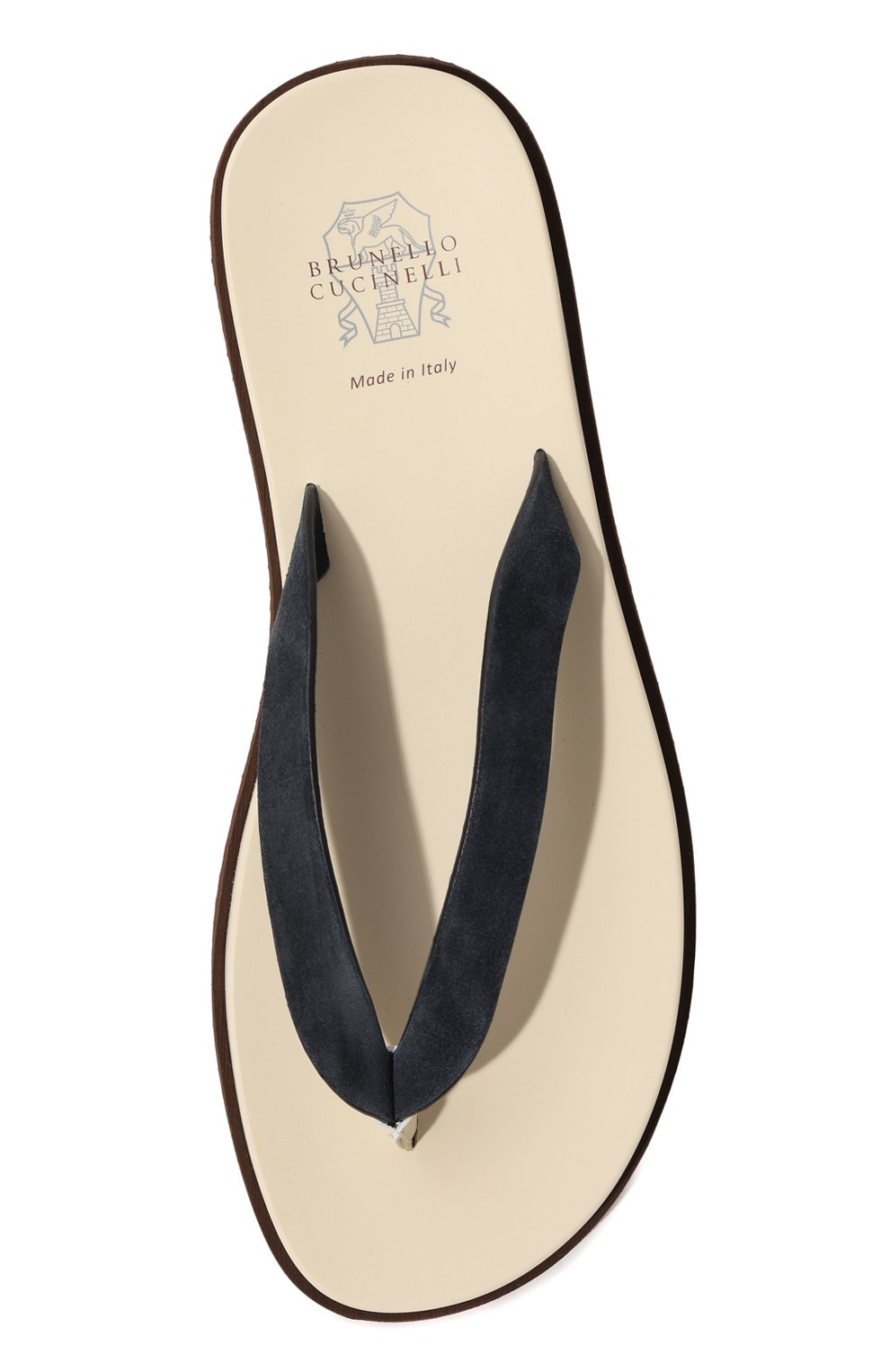 Замшевые шлепанцы BRUNELLO CUCINELLI, арт. MPUSILH266, фото 6
