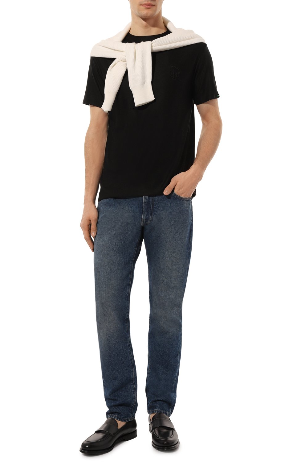 Шелковая футболка STEFANO RICCI, арт. MNH3102170/K0002N, фото 2