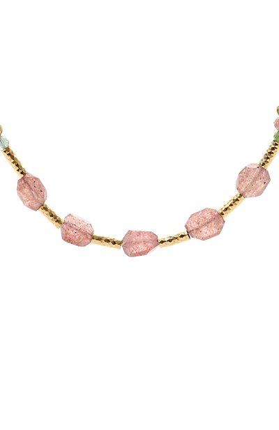 Колье HANKA_IN разноцветного цвета по цене 19650 руб., арт. ELEM-CH-T0UR-QFR0-1M, фото 3 Колье HANKA_IN, арт. ELEM-CH-T0UR-QFR0-1M, фото 3