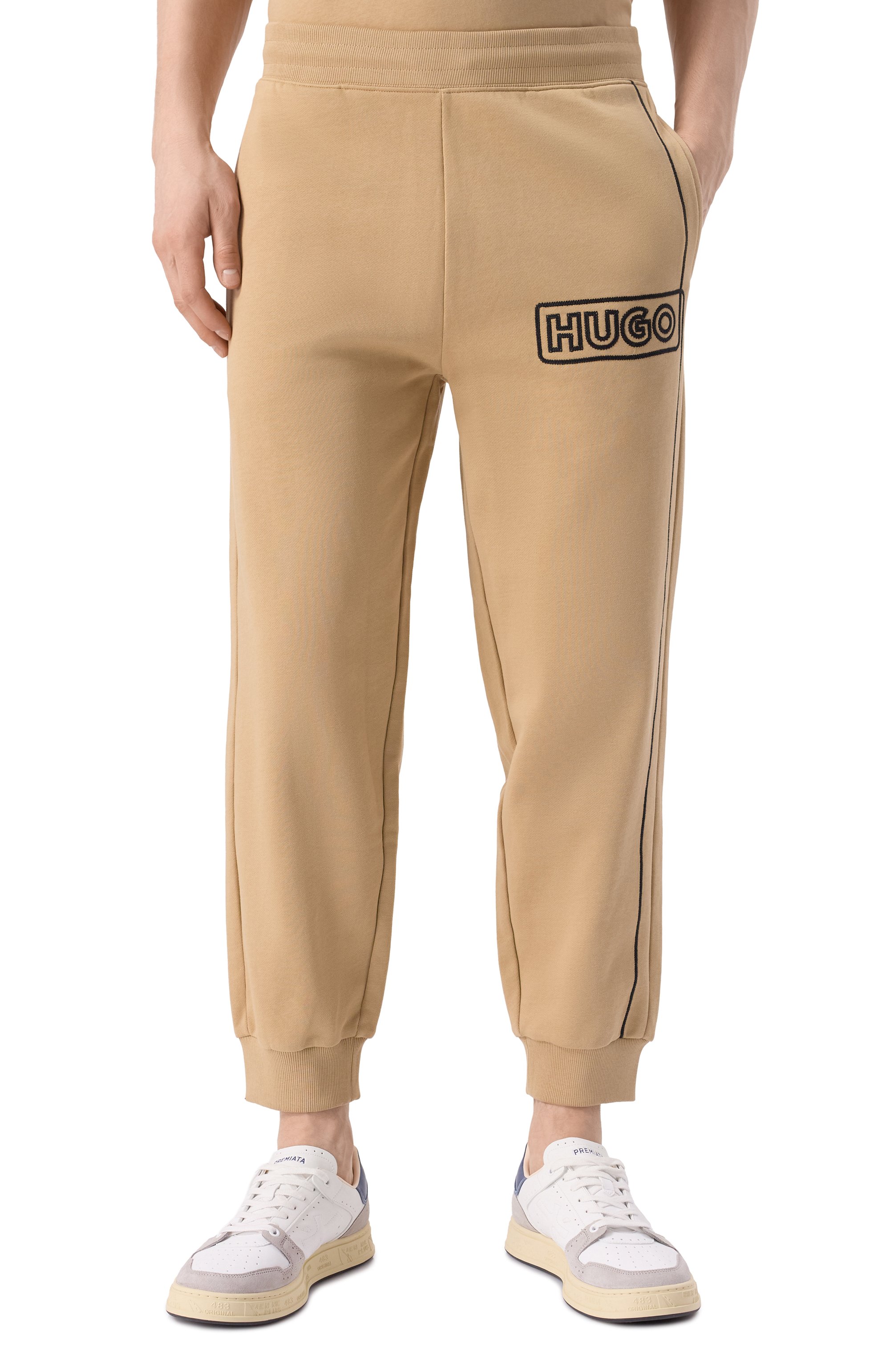 Хлопковые джоггеры HUGO BLUE, арт. 50530334, фото 3