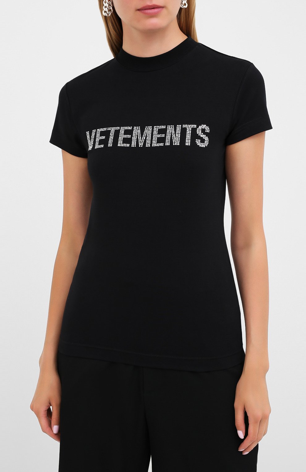 Футболка VETEMENTS, арт. WAH21TR523 1607/BLACK, фото 3