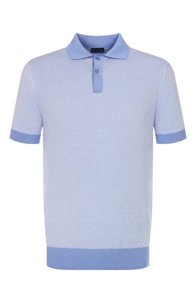 Мужская поло из хлопка и кашемира PAUL&SHARK, арт. 25411604