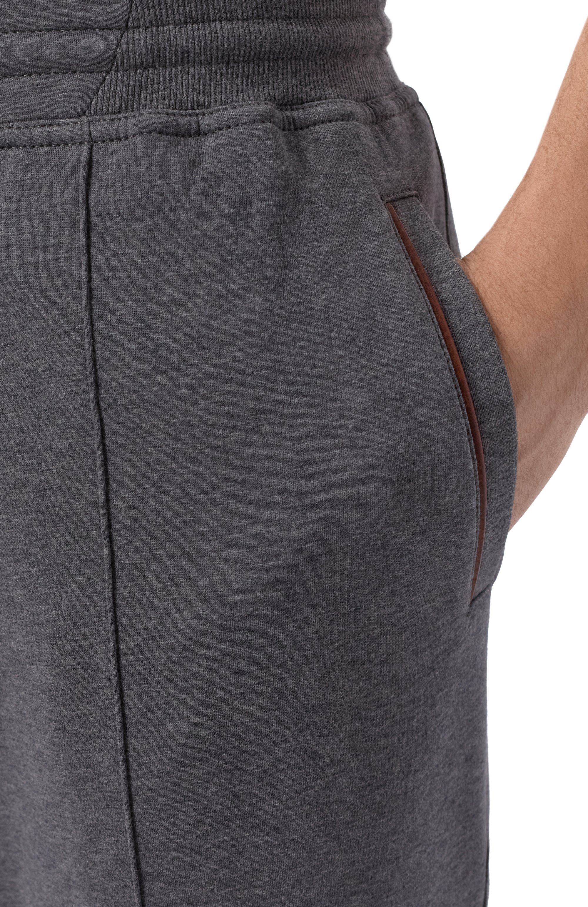 Хлопковые джоггеры BRUNELLO CUCINELLI, арт. MW8633315G, фото 5