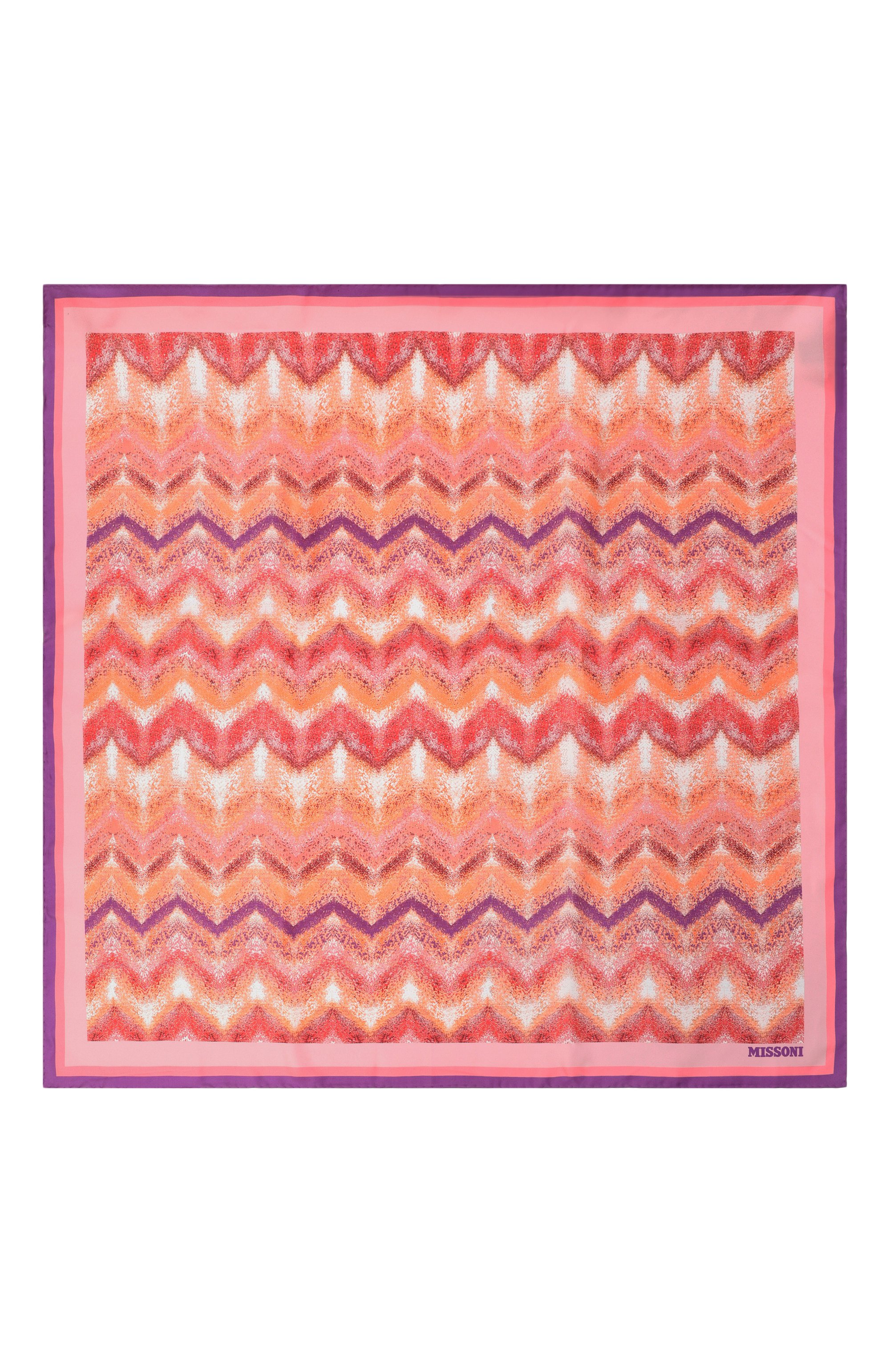 Шелковый платок MISSONI, арт. F041TWDA639, фото 4
