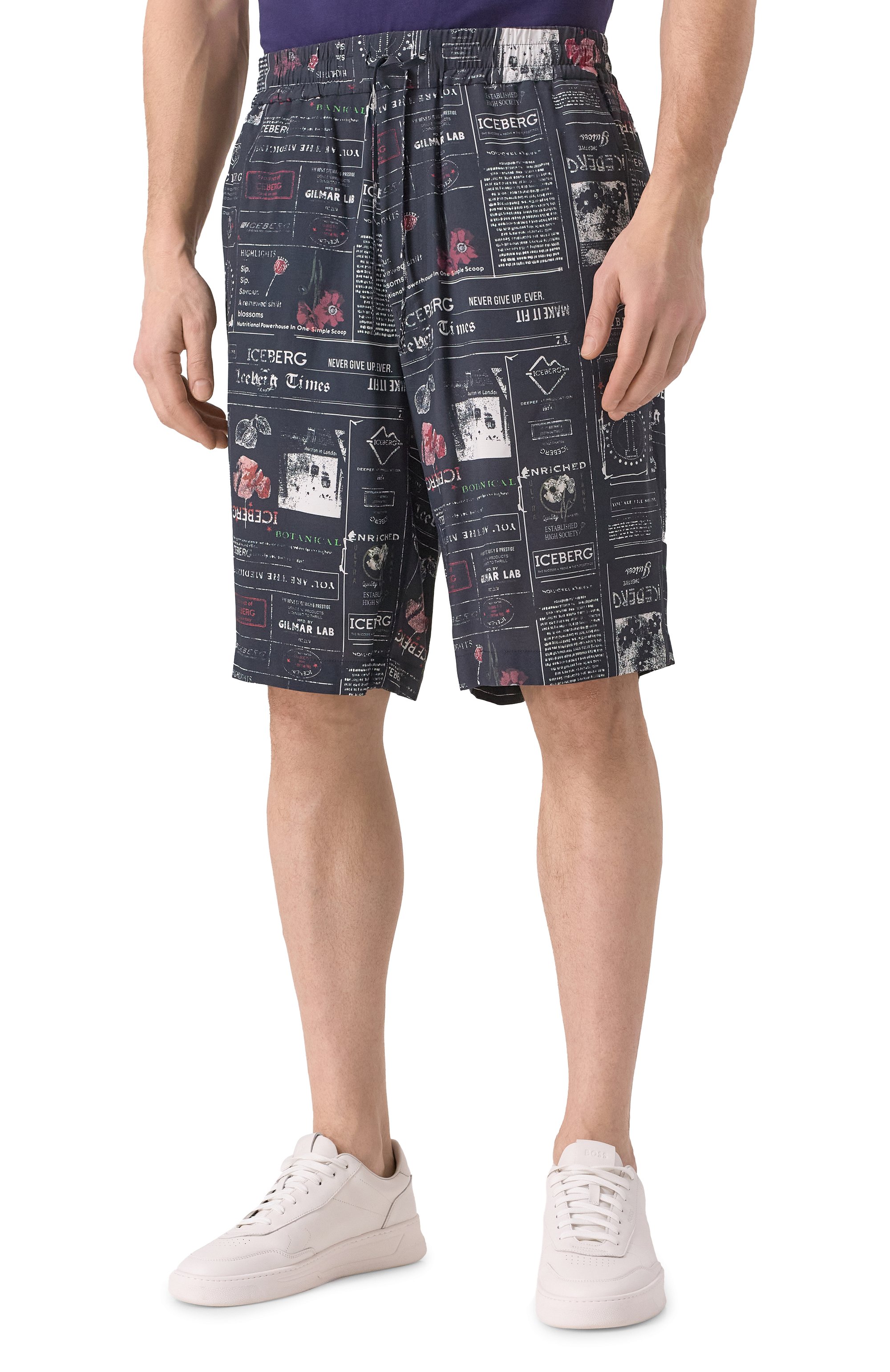 Шорты из вискозы ICEBERG, арт. D090/5037, фото 3