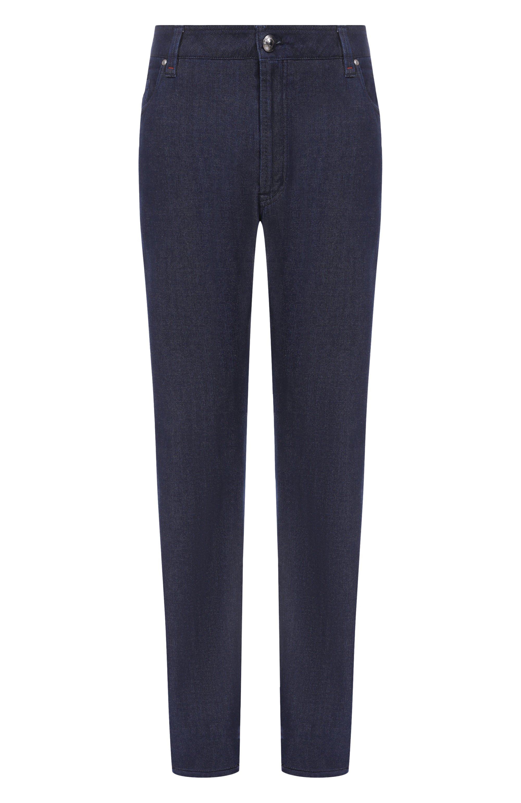 Джинсы CORTIGIANI темно-синего цвета по цене 69950 руб., арт. 2A3501, фото 1 Джинсы CORTIGIANI, арт. 2A3501, фото 1