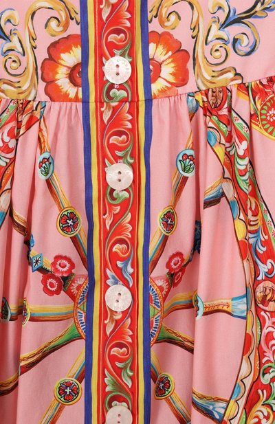 Хлопковый сарафан DOLCE & GABBANA, арт. L54DV3/FI501_001, фото 3