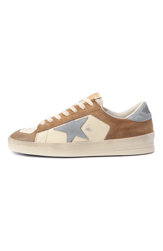Комбинированные кеды Stardan LTD Golden Goose Deluxe Brand GWF00128.F007269 Кремовый  GWF00128.F007269 Фото 4