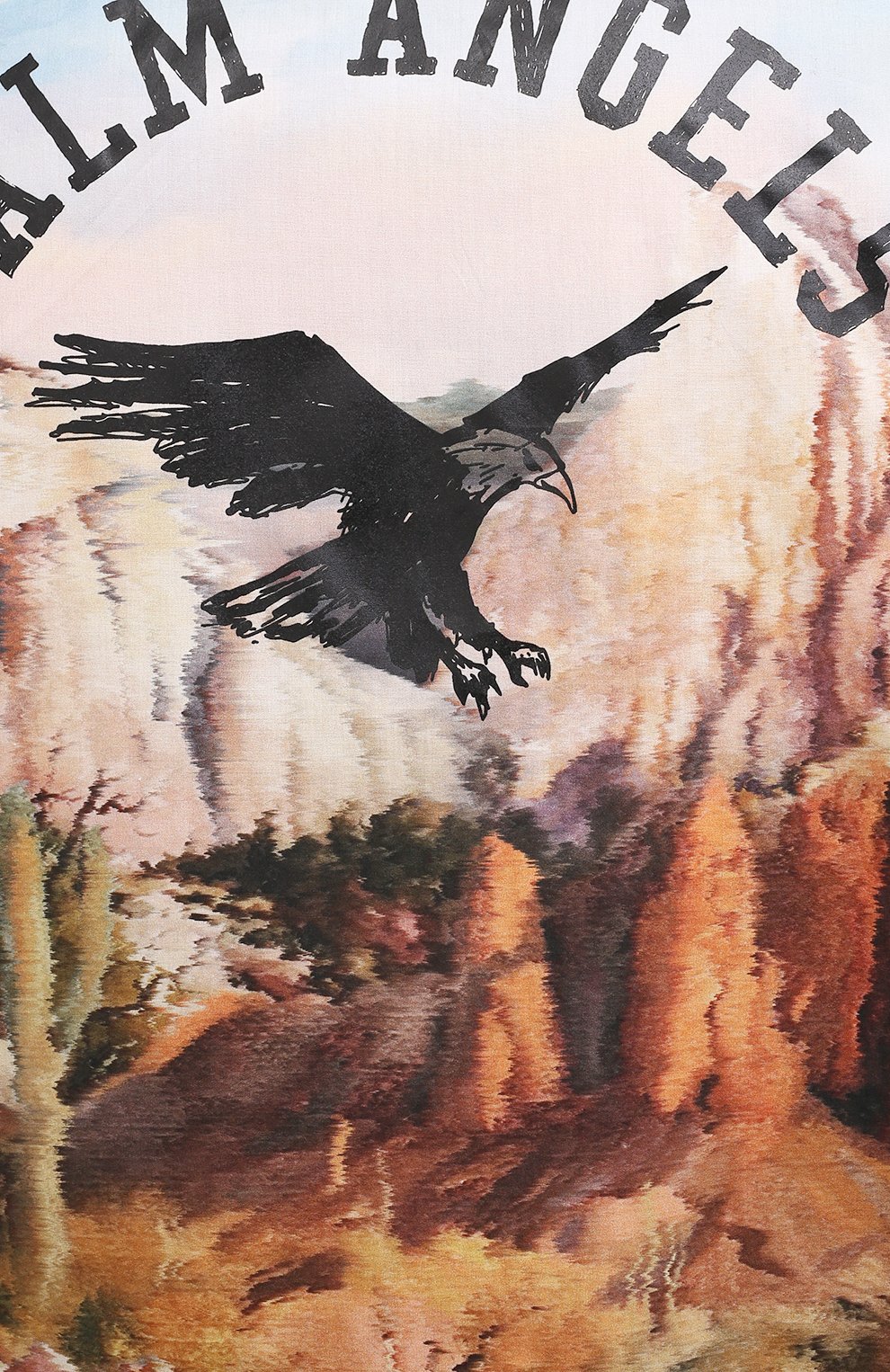 Хлопковая рубашка PALM ANGELS, арт. PMGA075E20FAB0024010, фото 5