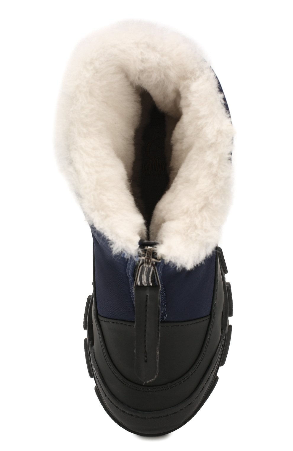 Утепленные ботинки GALLUCCI темно-синего цвета по цене 19850 руб., арт. J30070BM/TR S S G0M G0M/TNB, фото 4 Утепленные ботинки GALLUCCI, арт. J30070BM/TR S S G0M G0M/TNB, фото 4