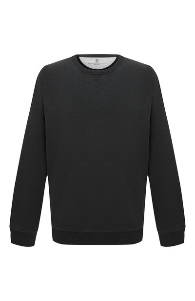 Хлопковый свитшот BRUNELLO CUCINELLI, арт. MTU149073W, фото 1