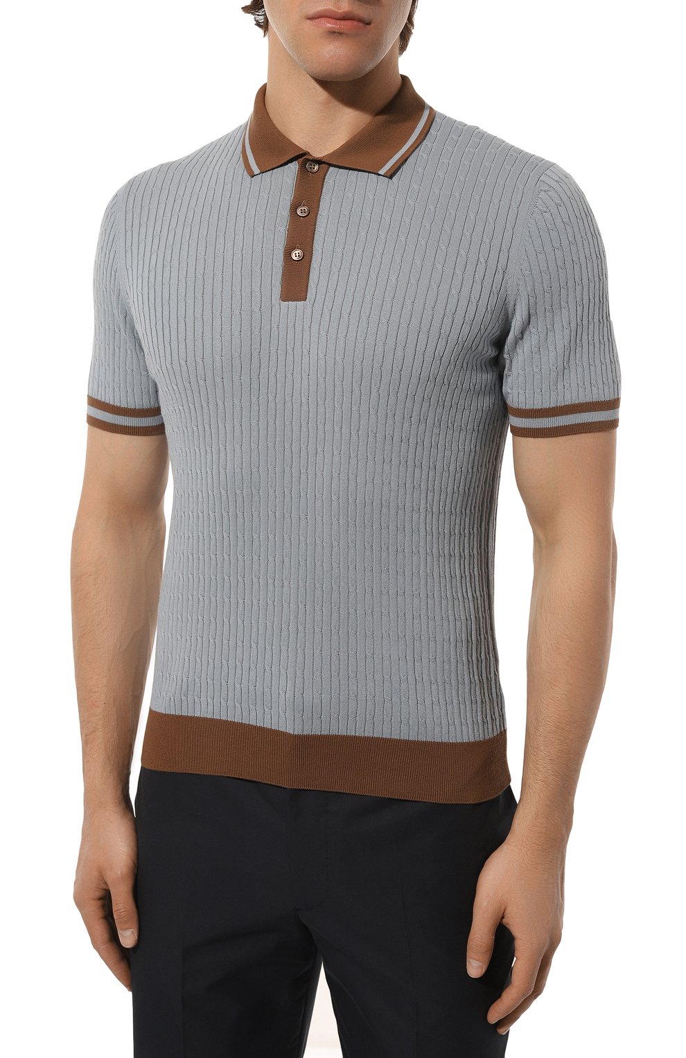 Хлопковое поло GRAN SASSO, арт. 57113/20625, фото 3