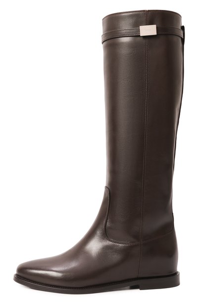 Кожаные сапоги KITON, арт. D58804N0102701, фото 4