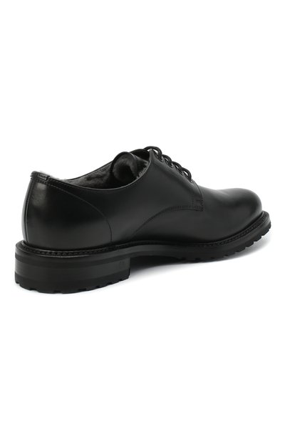 Кожаные дерби PRADA, арт. 2EF053-3F98-F0632-A000, фото 4