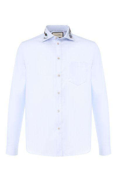 Хлопковая рубашка GUCCI, арт. 574522/ZACBZ, фото 1