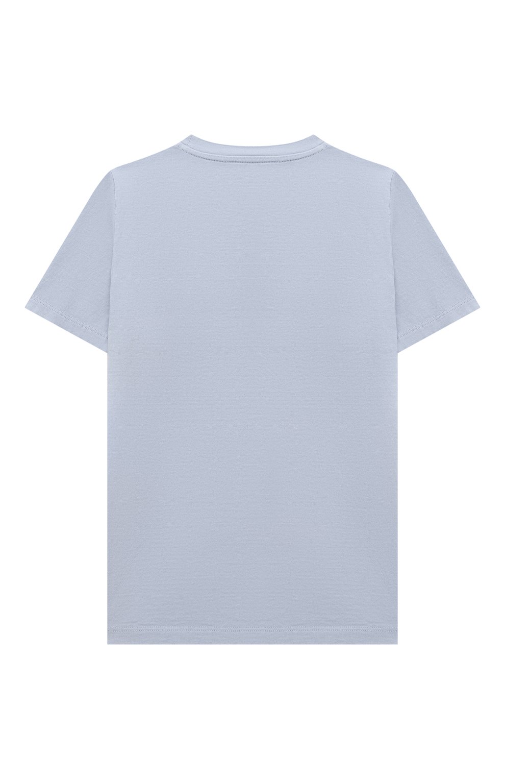 Хлопковая футболка DAL LAGO голубого цвета по цене 6970 руб., арт. W507/8803/13-16, фото 2 Хлопковая футболка DAL LAGO, арт. W507/8803/13-16, фото 2